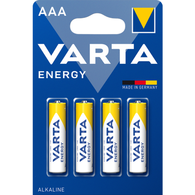 VARTA Baterie ENERGY Alkaline AAA 4ks