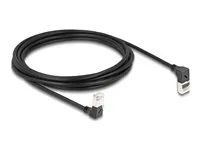 RJ45 Network Cable Cat.6A S/FTP Slim 90°