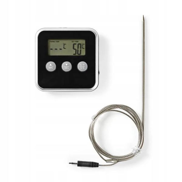 Teploměr na maso 0+250°C NEDIS KATH105BK