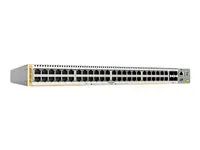 Přepínač - L3 - řízený - 48 x 10/100/1000 (PoE+) + 4 x gigabitů SFP - Lze montovat do rozvaděče - PoE+ (740 W)