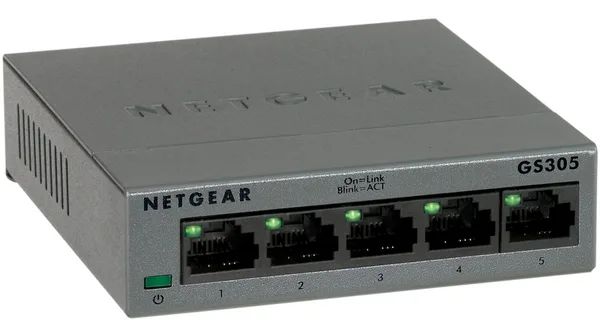 Netgear 5PT ge unmanaged sw metal lp, GS305