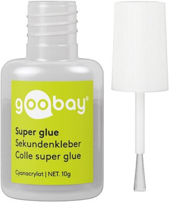 Lepidlo sekundové GOOBAY Super Glue 10g