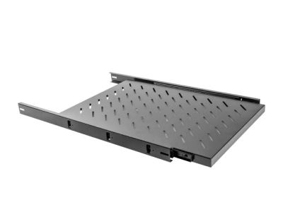 Lanberg 19" posuvná police 1u/465x750mm max. nosnost do 60 kg černá