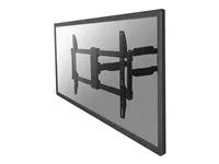 Držák - plný pohyb - pro Displej LCD - černá - velikost obrazovky: 32"-60" - montáž na stěnu
