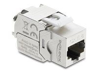 Keystone Module RJ45 jack to LSA Cat.8.1