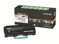 Extra vysoká výtěžnost - černá - originální - kazeta s barvivem LCCP, LRP - pro Lexmark X463de, X464de, X466de, X466dte, X466dwe