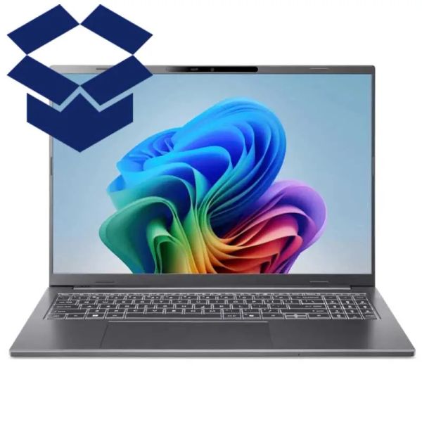 ACER Aspire 16 AI 16" WUXGA 350/32/1/I/W11, šedá