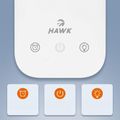 HAWK Noční LED lampa 5W, bílá