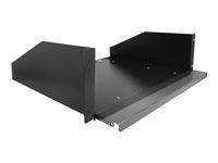 19-inch pull-out shelf 3U black