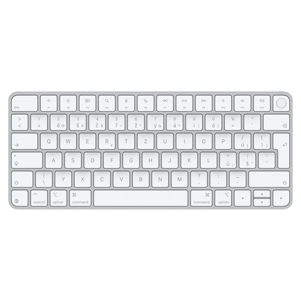 Apple Magic Keyboard Touch ID/Bezdrátová Bluetooth/CZ layout/Bílá