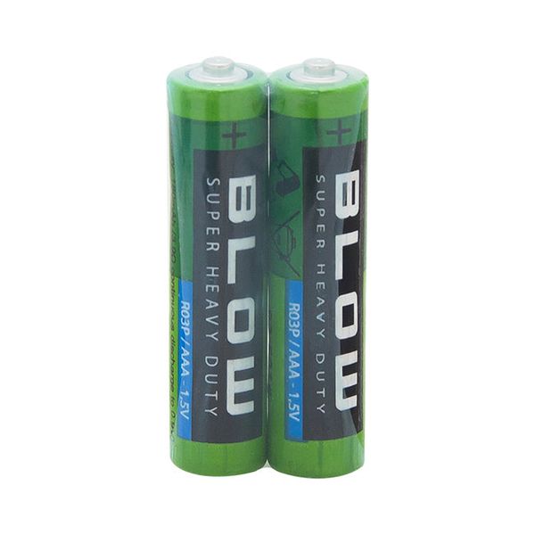 Baterie AAA (LR03) Zn-Cl BLOW Super Heavy Duty 2ks / shrink