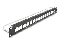 19  D-Type Patch Panel with strain relie