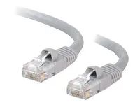Patch kabel - RJ-45 (M) do RJ-45 (M) - 7 m - UTP - CAT 5e - lisovaný, provedení bez hrbolků, licna - šedá