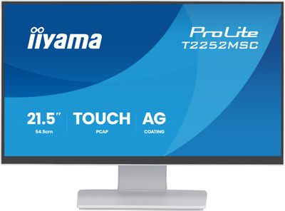 22" LCD iiyama T2252MSC-W2AG:IPS,FHD,HDMI,DP