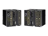 Network Essentials - přepínač - řízený - 8 x 10/100/1000 + 2 x gigabitů SFP - lze montovat na konzolu DIN - DC power