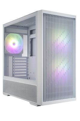 FSP M330-WA/Midi Tower/Transpar./Bílá