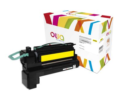 OWA Armor toner kompatibilní s Lexmark C792X2YG, 20000st, žlutá/yellow