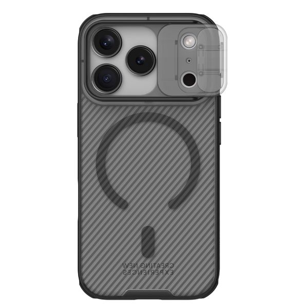 Nillkin CamShield PRO Magnetic Zadní Kryt pro Apple iPhone 17 Pro Transparent Black