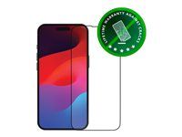 Ochrana obrazovky pro mobilní telefon - barva rámu černá - pro Apple iPhone 15 Pro