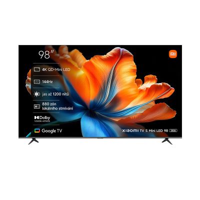 Xiaomi/TV S Mini LED 98 2026/98"/4K UHD/Šedá