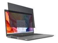 Kensington High Clarity - Filtr pro zvýšení soukromí k notebooku - dvoucestné - lepící, kloubové pásky - 15.6"