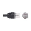 Autožárovka LED T10 12V CARCLEVER 4LED 2835SMD červená