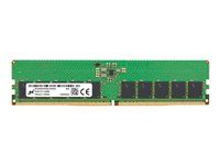 DDR5 - modul - 16 GB - DIMM 288-pin - 4800 MHz / PC5-38400 - CL40 - 1.1 V - bez vyrovnávací paměti - ECC