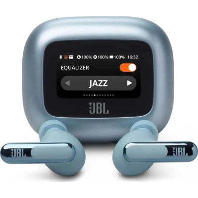 JBL Live Beam 3 Modré, Bluetooth sluchátka