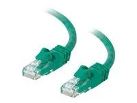 Patch kabel - RJ-45 (M) do RJ-45 (M) - 3 m - UTP - CAT 6 - lisovaný, provedení bez hrbolků, licna - zelená