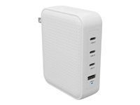 Síťový adaptér - 145 watt - výstupní konektory: 4 - bílá
