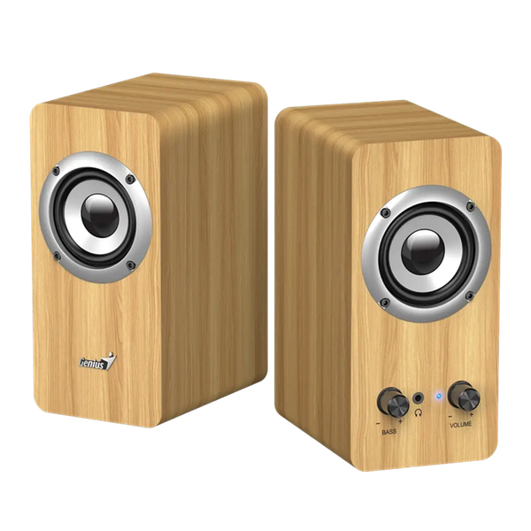 GENIUS SP-HF400 reproduktory, světlé dřevo