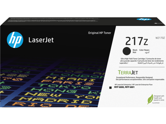 HP W2170Z, black toner. kazeta HP LaserJet 217Z