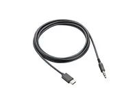 Adaptér USB-C/jack sluchátek - USB-C s piny (male) do mini-phone stereo 3.5 mm s piny (male)