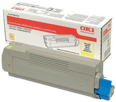 OKI toner žlutý do C612 (6 000 stran)