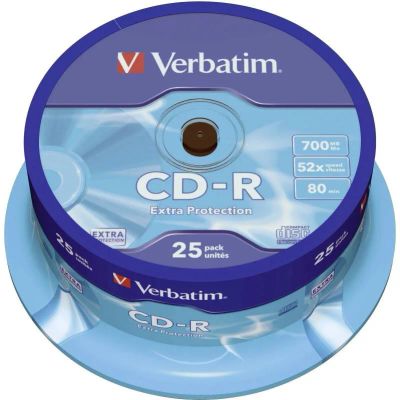 CD MED VERBATIM 700MB 52speed 25cake 43432