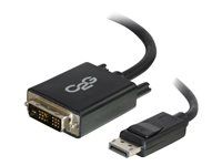 DP to DVI - Black - Kabel DisplayPort - jeden spoj - DisplayPort (M) do DVI-D (M) - 1 m - černá