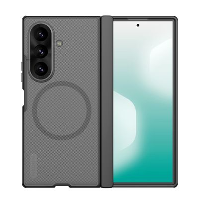 Nillkin Super Frosted FOLD Magnetic Zadní Kryt pro Samsung Galaxy Z Fold 8 Ultra Transparent Black