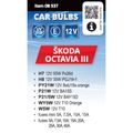 Sada autožárovek H7+H8 ŠKODA OCTAVIA III COMPASS