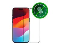 Ochrana obrazovky pro mobilní telefon - barva rámu černá - pro Apple iPhone 15 Plus