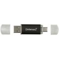 INTENSO Twist Line, USB-C/USB-A, USB flash disk, 128GB