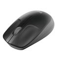 LOGITECH M190 Full-Size Wireless Mouse, čierna