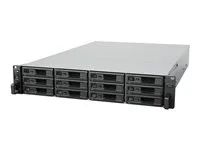 Server NAS - 12 zásuvky - k upevnění na regál - SATA 6Gb/s / SAS - RAID RAID F1, JBOD, 0, 1, 5, 6, 10 - RAM 16 GB - Gigabit Ethernet / 10 Gigabit Ethernet - iSCSI podpora - 2U