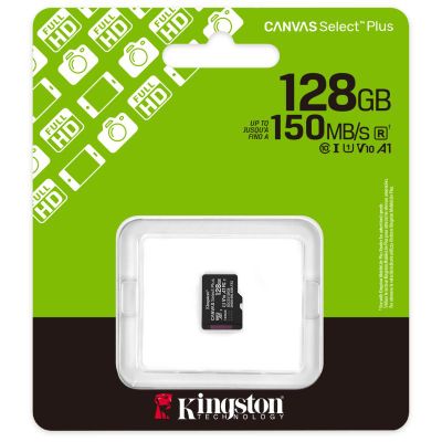 KINGSTON CANVAS Select Plus, Micro SDXC 128GB