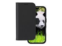 Pouzdro s klopou pro mobilní telefon - kompatibilita s MagSafe - kůže full-grain - černá - pro Apple iPhone 16