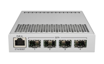 MikroTik Cloud Router Switch CRS305-1G-4S+IN, Dual Boot (SwitchOS, RouterOS)