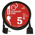 Prodlužovací kabel s 1 zásuvkou EMOS PC0115R, 5 m