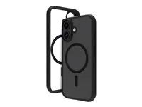 Zadní kryt pro mobilní telefon - kompatibilita s MagSafe - plast - černá - pro Apple iPhone 16