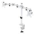 DELTACO GAM-040W, DUAL Držák na monitory13"-32" w