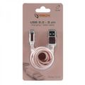SBOX IPH7-RG Apple Lightning/USB-A růž/zlatá 1,5m
