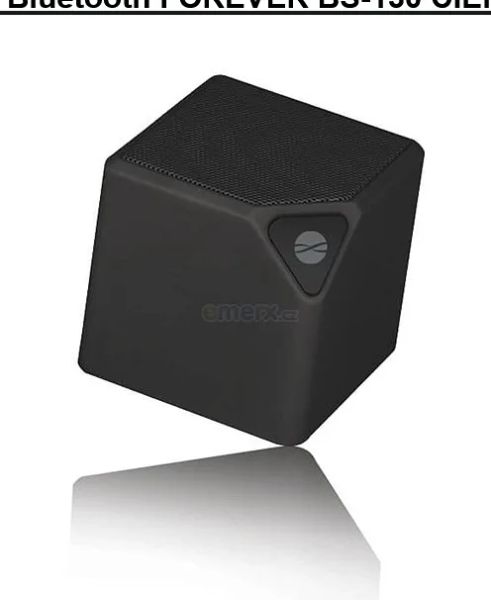 Reproduktor Bluetooth FOREVER BS-130 BLACK